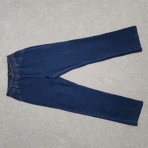 🔴 🆓️ FREE* French Dressing High Rise Elastic Waist Slim Straight Leg Jeans 🔴